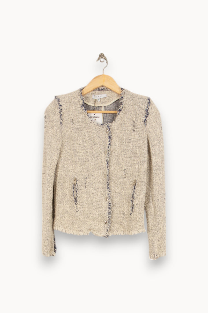 Veste Écrue - Taille S/36 de la marque IRO | PARAD37151 - Vendu par Paradigme - Image 2