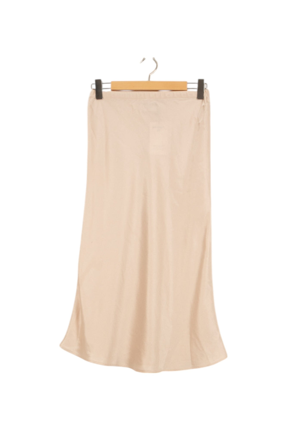 Jupe Satinée Beige - Taille S/36 de la marque Rosaé Paris | PARAD37153 - Vendu par Paradigme - Image 2