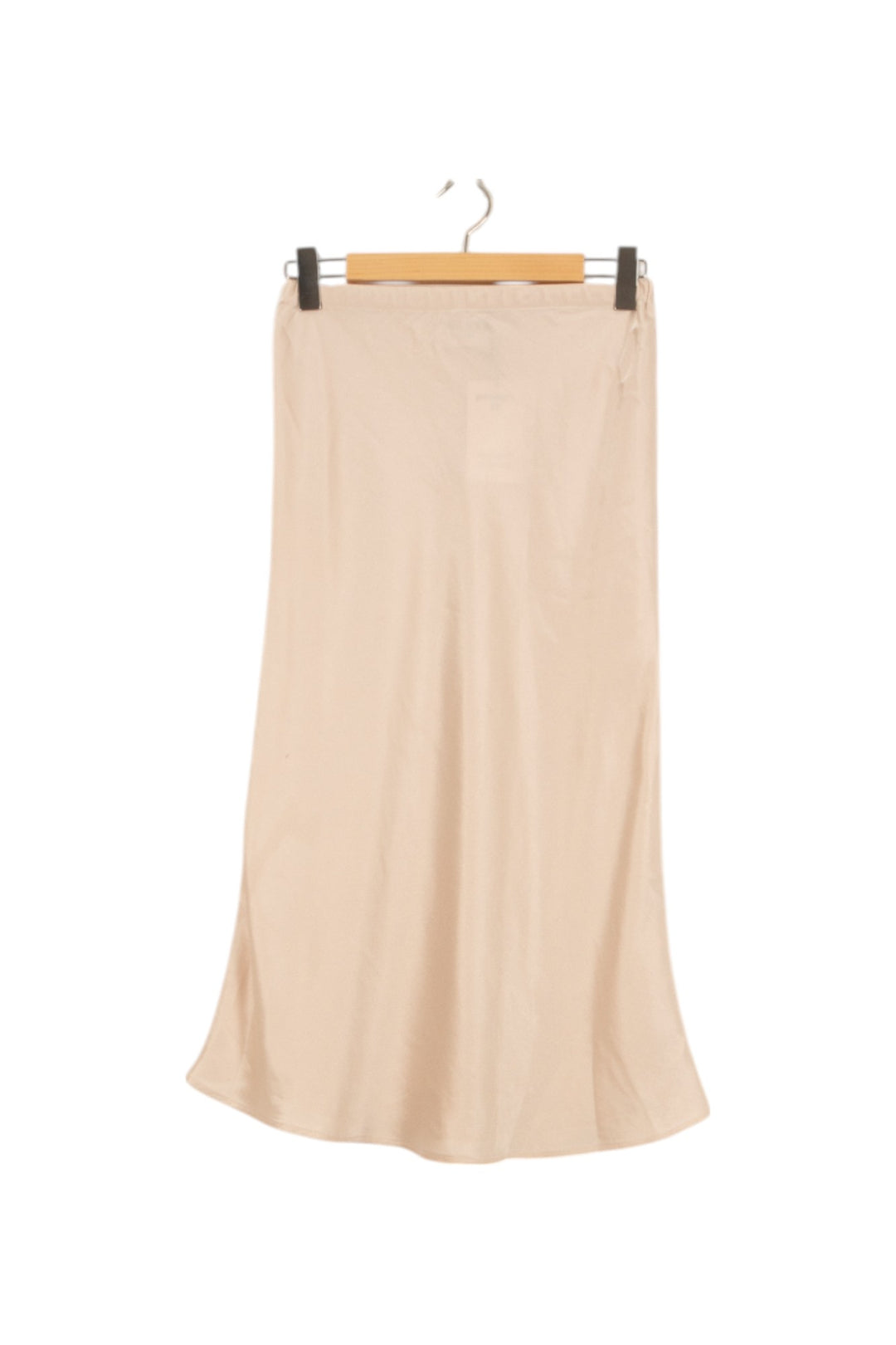 Jupe Satinée Beige - Taille S/36 de la marque Rosaé Paris | PARAD37153 - Vendu par Paradigme - Image 2
