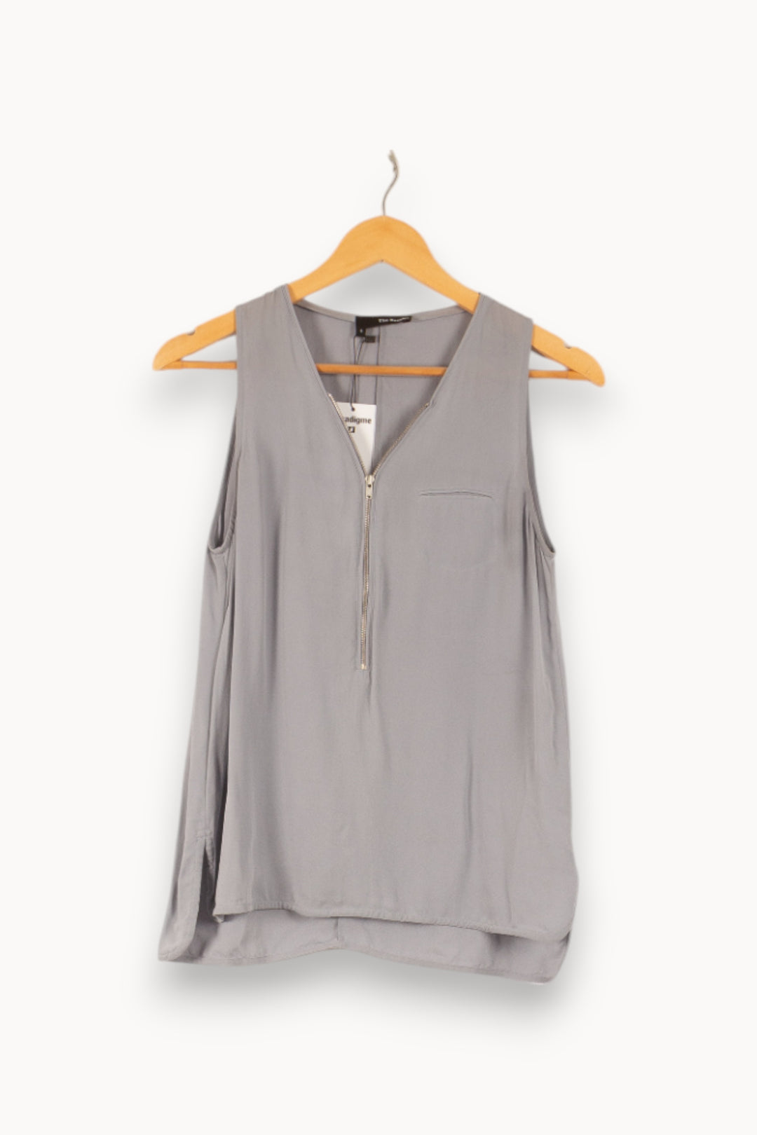 Débardeur Gris - Taille S/36 de la marque The Kooples | PARAD37158 - Vendu par Paradigme - Image 2