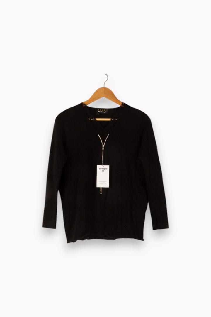 Gilet Noir - Taille M/38 de la marque The Kooples | PARAD37160 - Vendu par Paradigme - Image 2