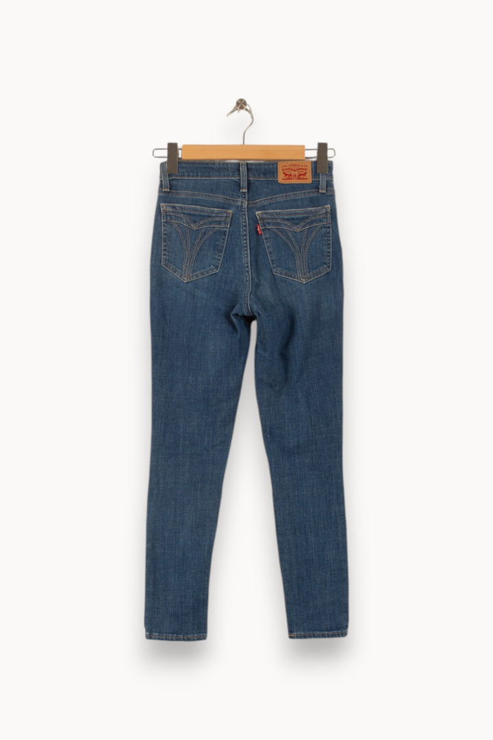 Jean Droit Bleu - Taille M/38 de la marque Levi's | PARAD37166 - Vendu par Paradigme - Image 4