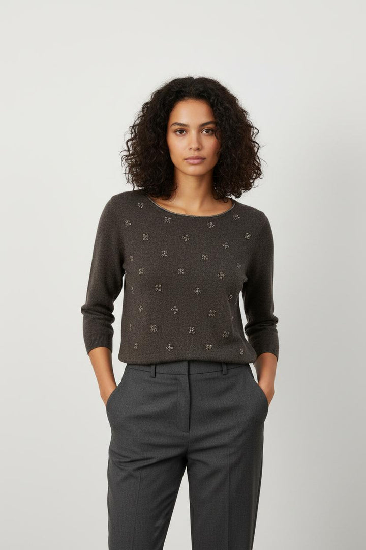 Pull Gris - Taille S/36