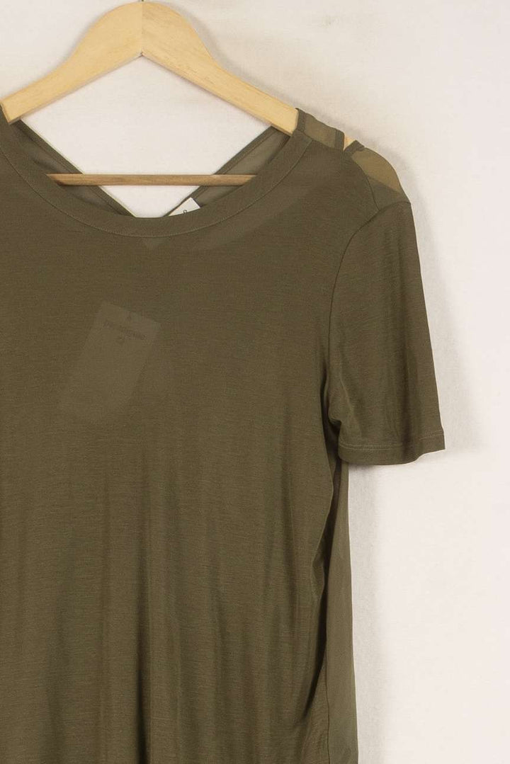 T-shirt Vert - Taille M/38 de la marque Sandro | PARAD37181 - Vendu par Paradigme - Image 3
