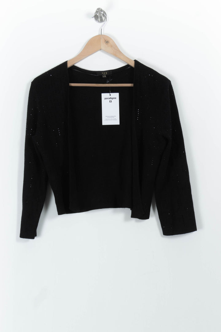 Gilet Noir - Taille L/40 de la marque Maison 123 | PARAD37185 - Vendu par Paradigme - Image 2