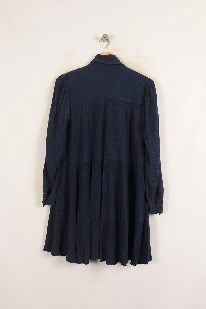 Robe Courte Bleue - Taille S/36 de la marque Sézane | PARAD37263 - Vendu par Paradigme - Image 4