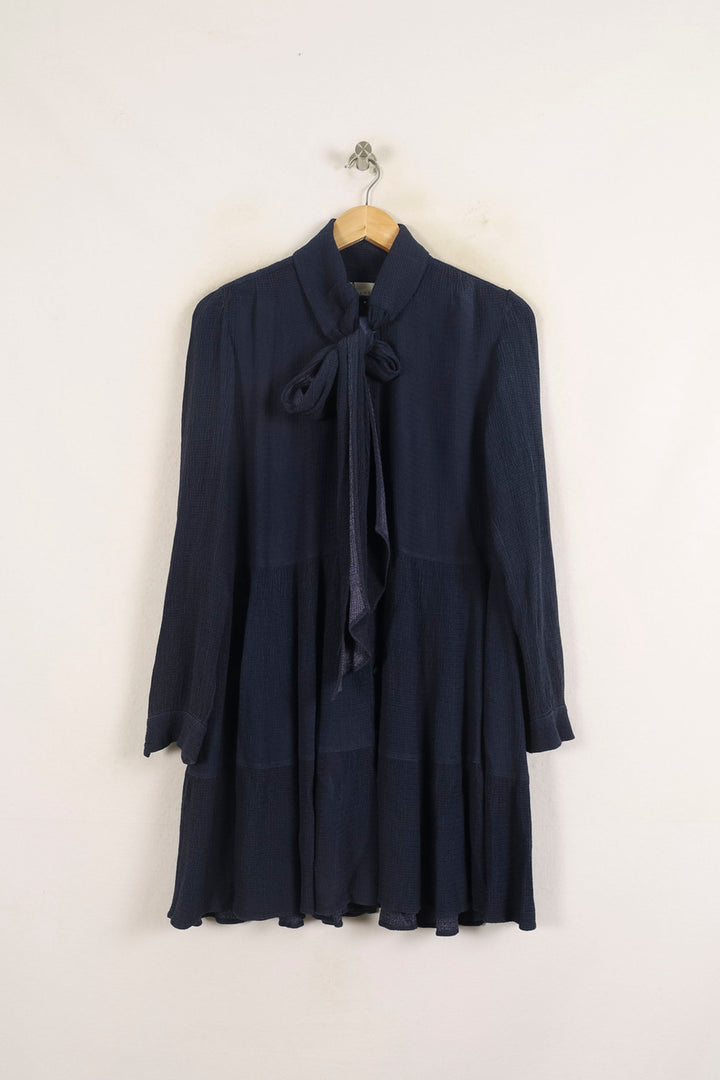 Robe Courte Bleue - Taille S/36 de la marque Sézane | PARAD37263 - Vendu par Paradigme - Image 2