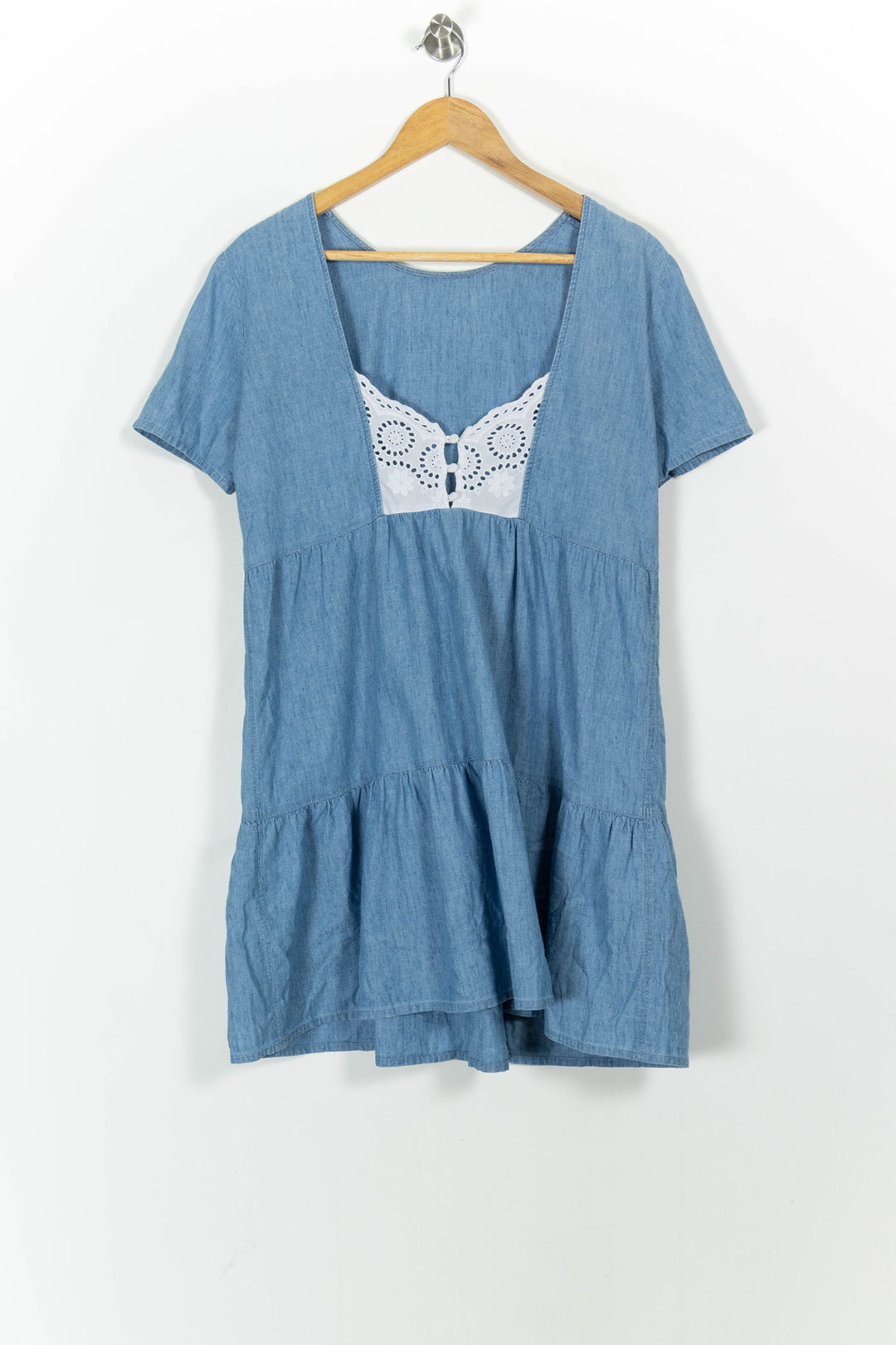 Robe Courte Bleue - Taille S/36 de la marque Sézane | PARAD37268 - Vendu par Paradigme - Image 4