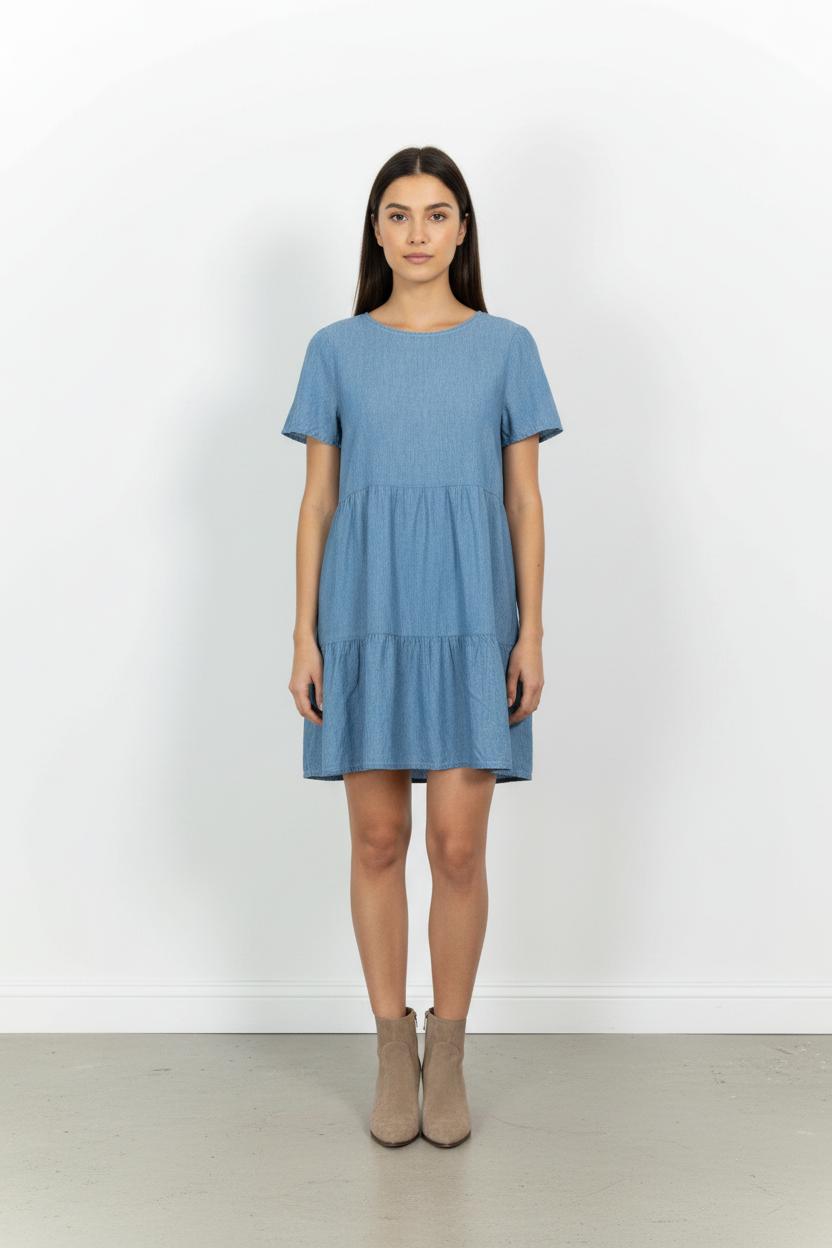 Robe Courte Bleue - Taille S/36 de la marque Sézane | PARAD37268 - Vendu par Paradigme - Image 1