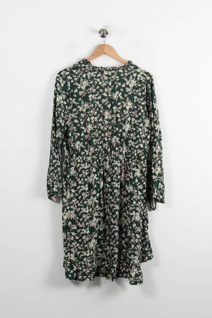 Robe Courte Verte et Blanche - Taille L/40 de la marque Karl Marc John | PARAD37275 - Vendu par Paradigme - Image 4