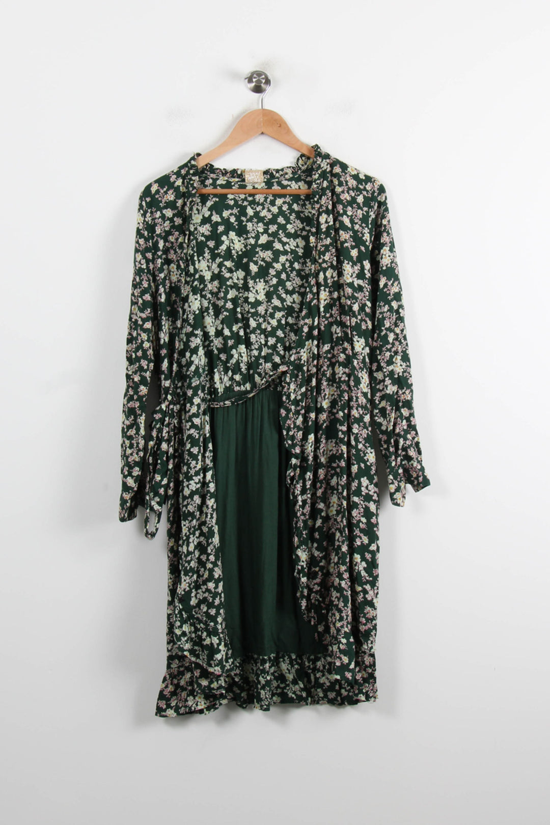 Robe Courte Verte et Blanche - Taille L/40 de la marque Karl Marc John | PARAD37275 - Vendu par Paradigme - Image 2