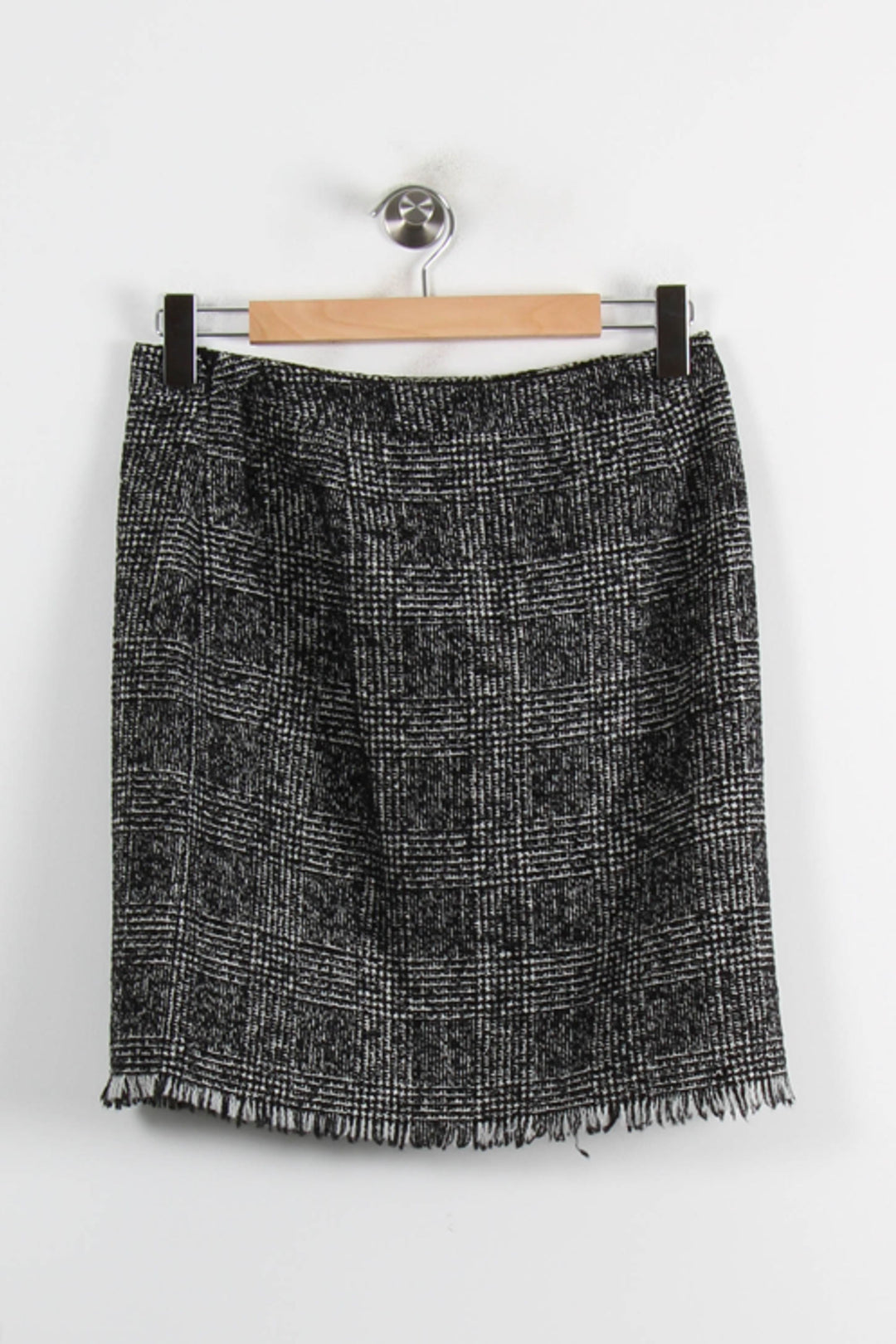 Jupe Droite Grise - Taille M/38 de la marque Caroll | PARAD37279 - Vendu par Paradigme - Image 4