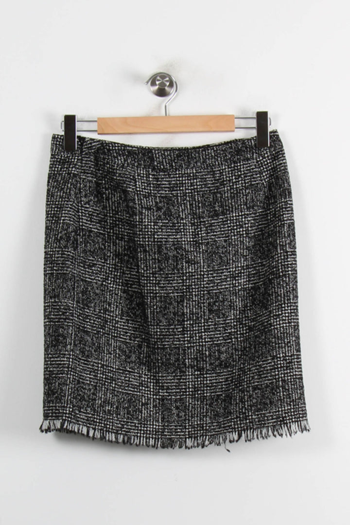 Jupe Droite Grise - Taille M/38 de la marque Caroll | PARAD37279 - Vendu par Paradigme - Image 4