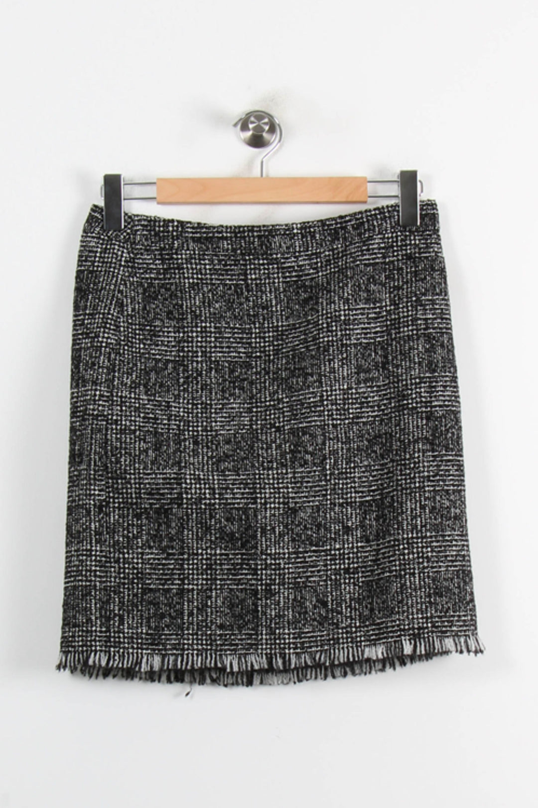 Jupe Droite Grise - Taille M/38 de la marque Caroll | PARAD37279 - Vendu par Paradigme - Image 2