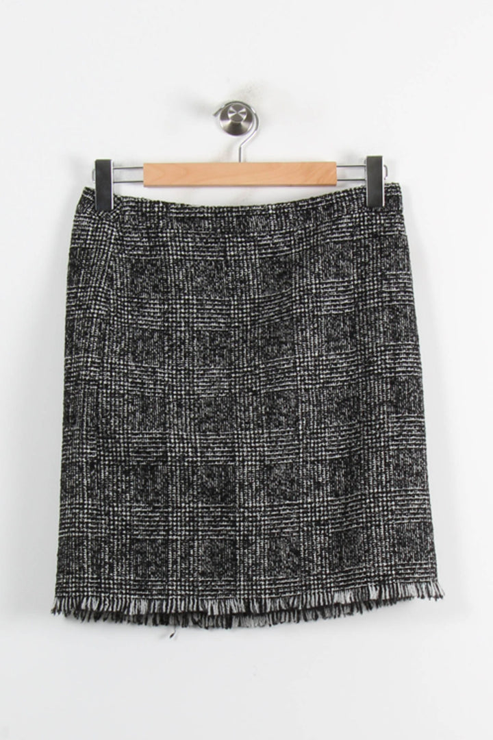 Jupe Droite Grise - Taille M/38 de la marque Caroll | PARAD37279 - Vendu par Paradigme - Image 2