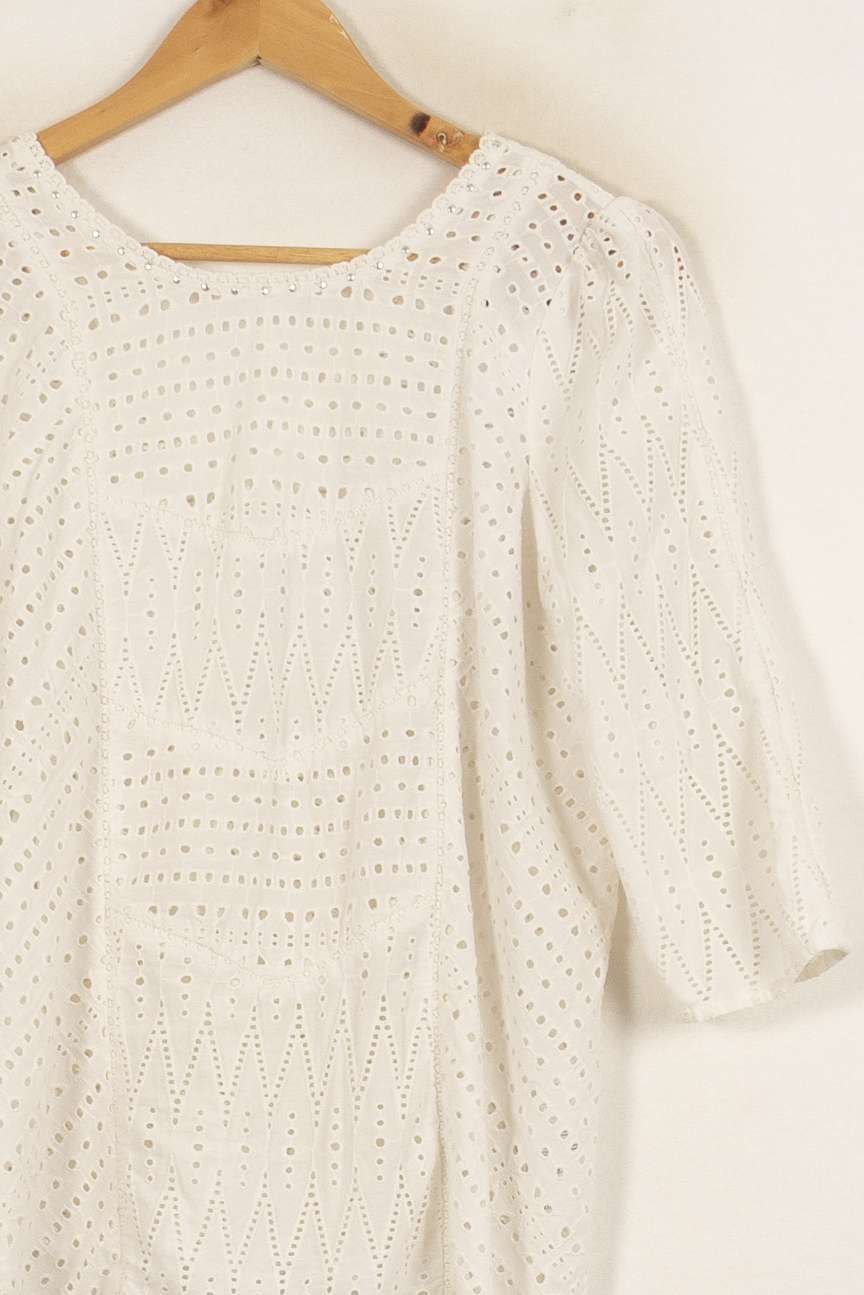 Blouse Blanche - Taille S/36