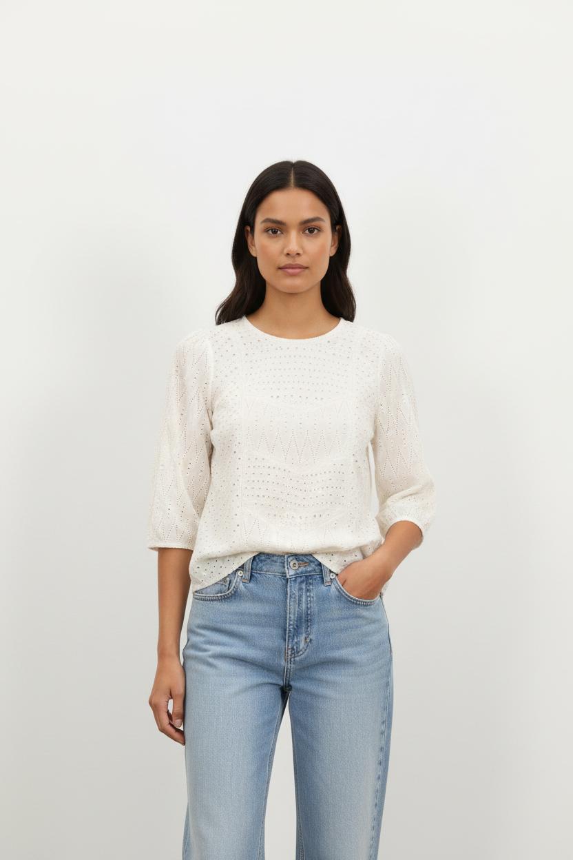 Blouse Blanche - Taille S/36