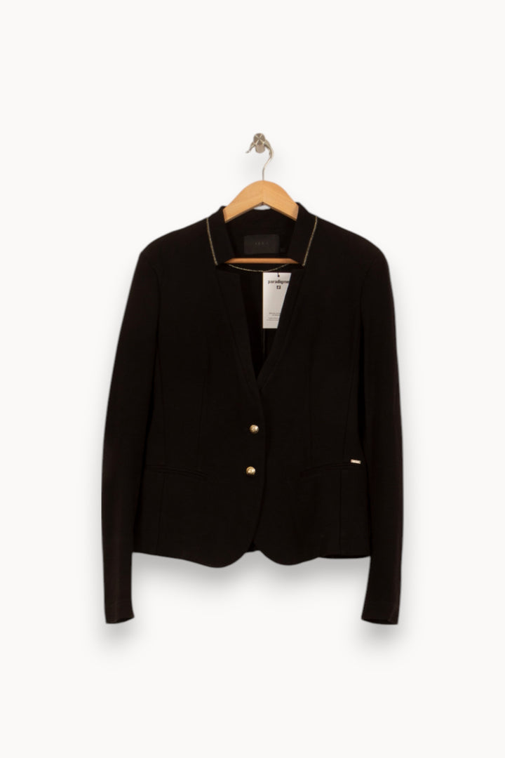 Veste Noire - Taille M/38 de la marque IKKS | PARAD37301 - Vendu par Paradigme - Image 2