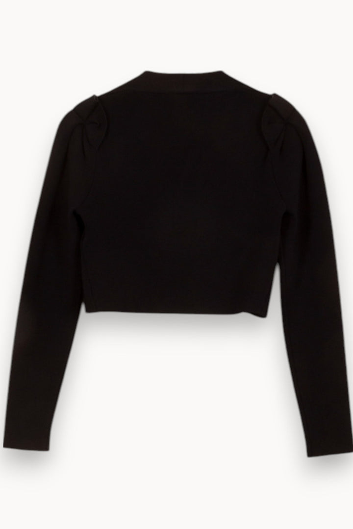 Boléro Noir - Taille S/36 de la marque Claudie Pierlot | PARAD37306 - Vendu par Paradigme - Image 4