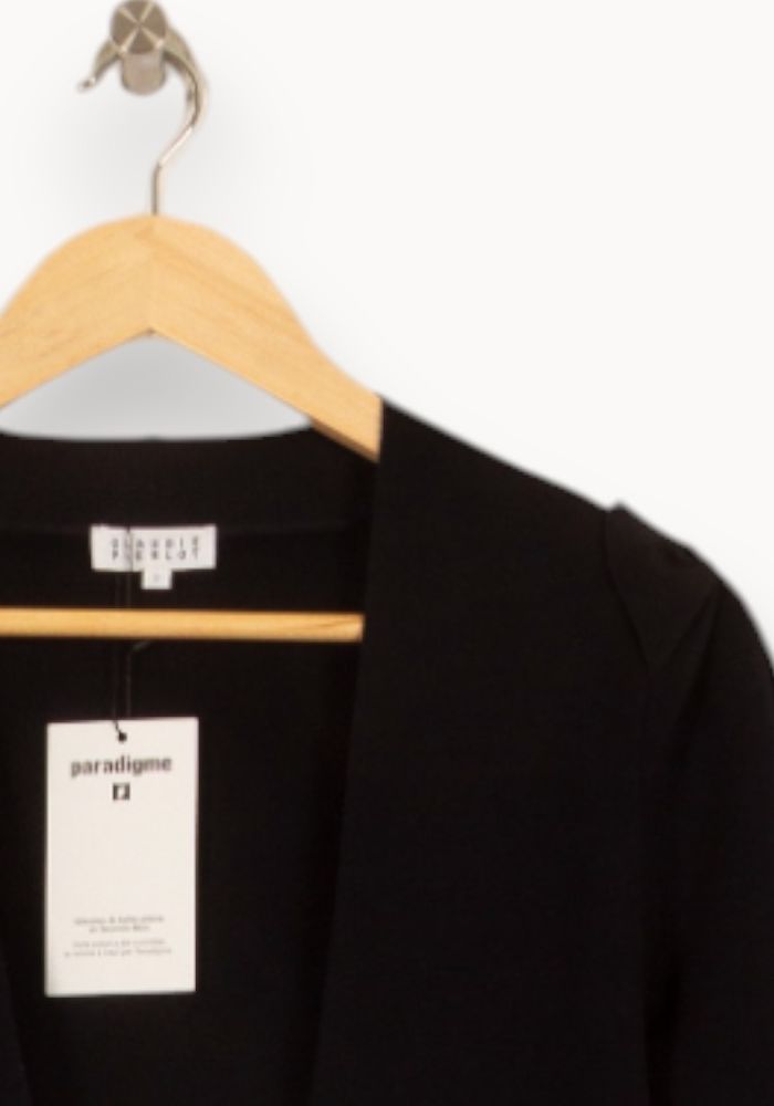 Boléro Noir - Taille S/36 de la marque Claudie Pierlot | PARAD37306 - Vendu par Paradigme - Image 3