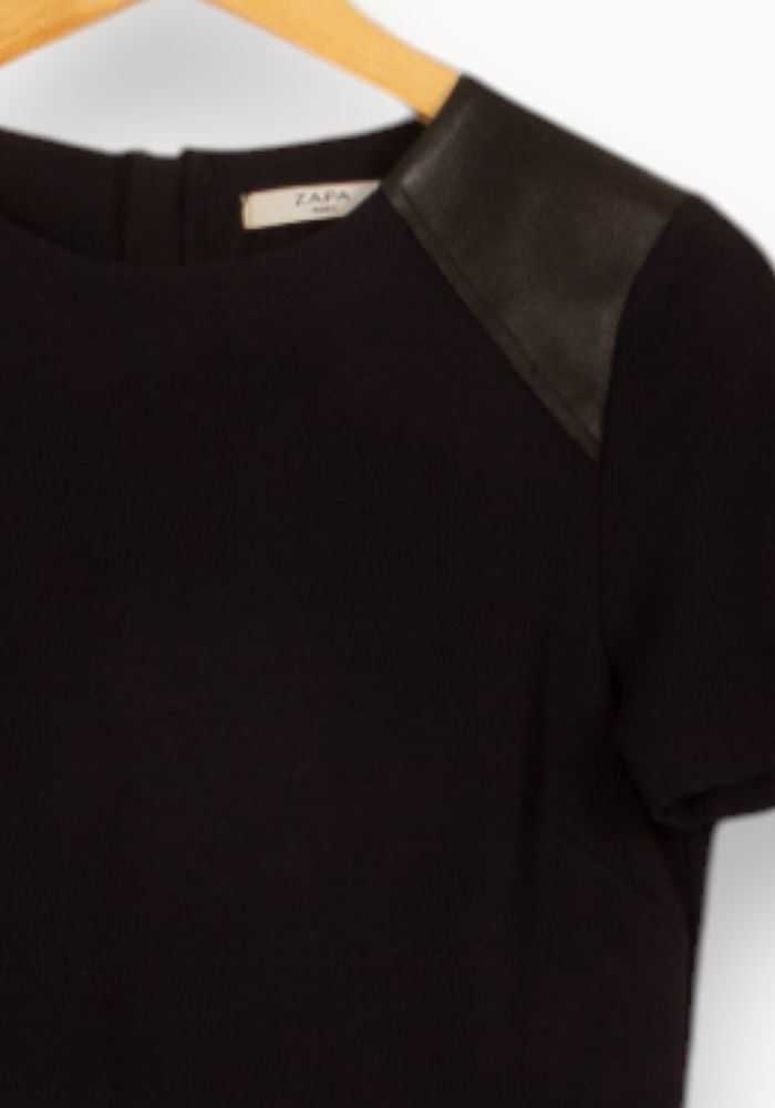 Robe Noire - Taille S/36 de la marque ZAPA | PARAD37309 - Vendu par Paradigme - Image 3