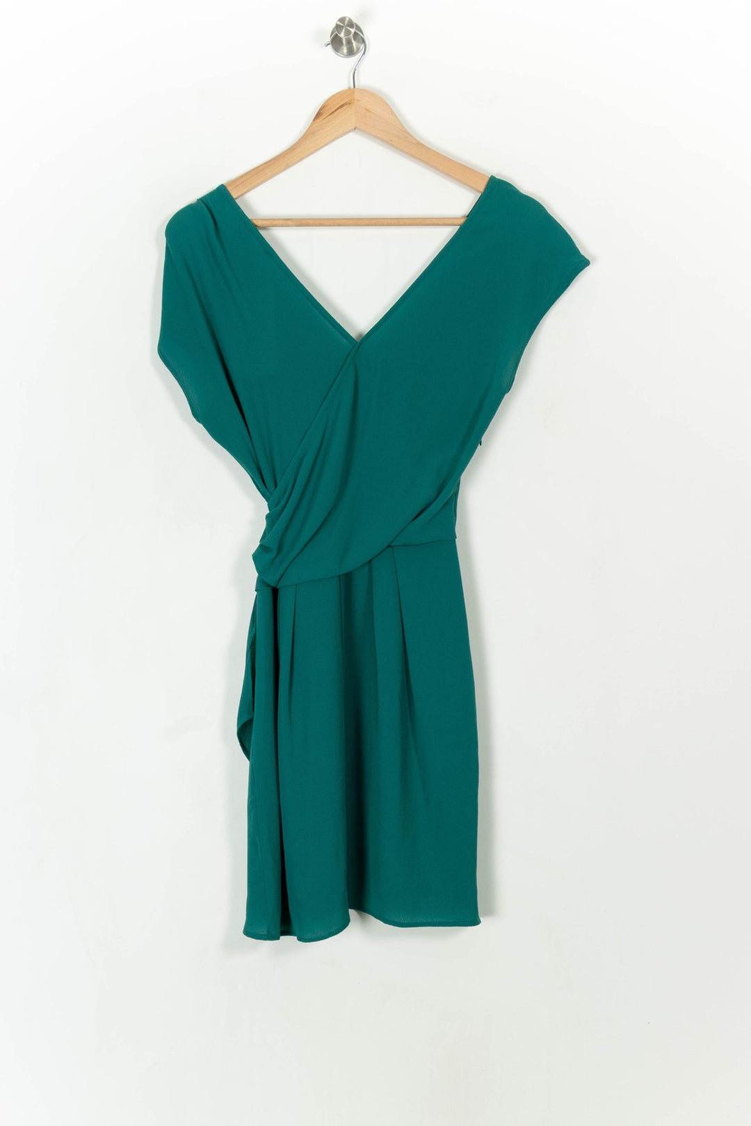 Robe Portefeuille Verte - Taille XS/34 de la marque IKKS | PARAD37327 - Vendu par Paradigme - Image 4