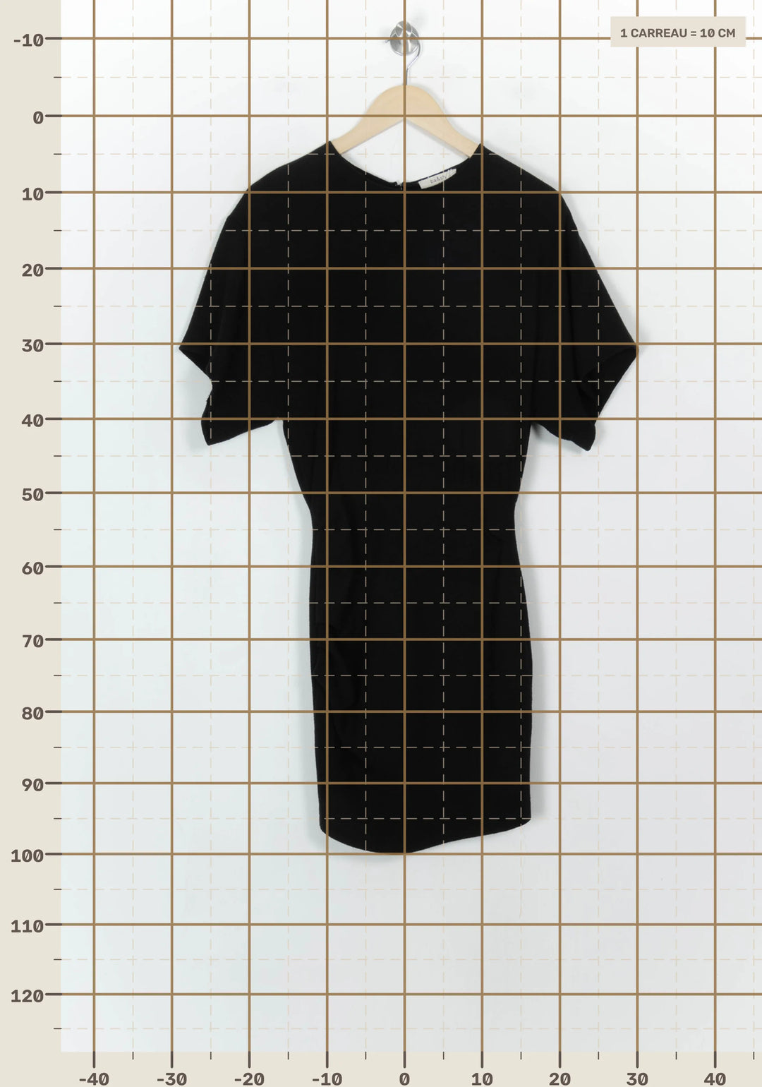 Robe Courte Noire - Taille S/36 de la marque ba&amp;sh | PARAD37329 - Vendu par Paradigme - Image 4