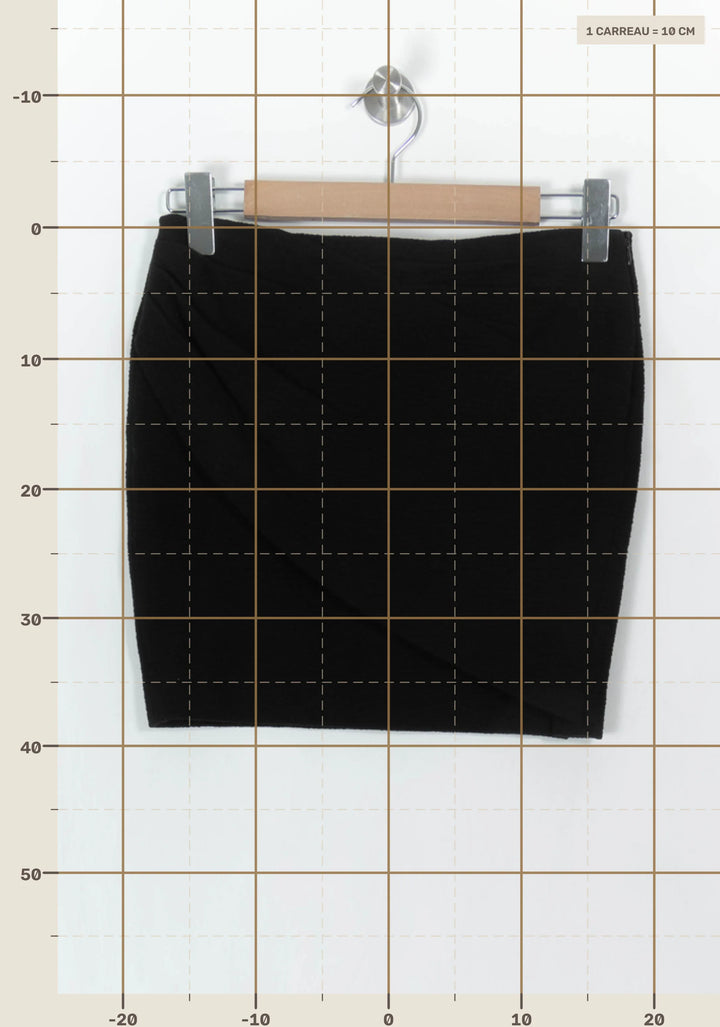 Jupe Courte Noire - Taille S/36 de la marque ba&amp;sh | PARAD37330 - Vendu par Paradigme - Image 4
