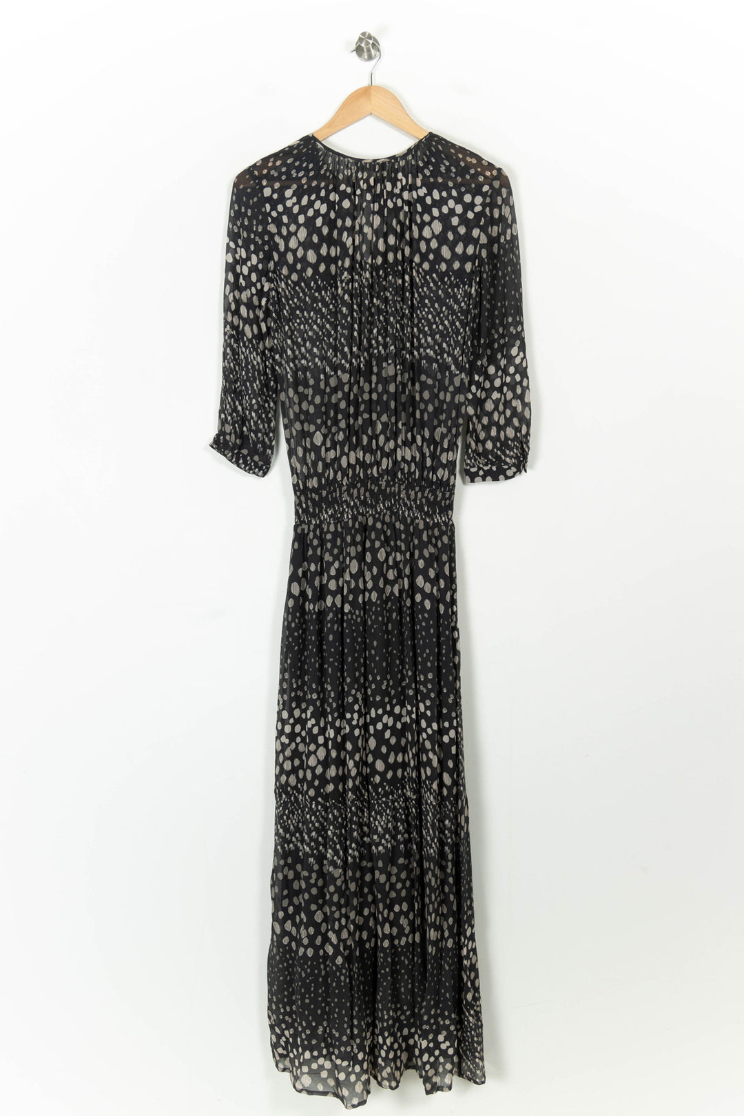 Robe Longue Noire et Blanche - Taille XS/34 de la marque ba&sh | PARAD37331 - Vendu par Paradigme - Image 4