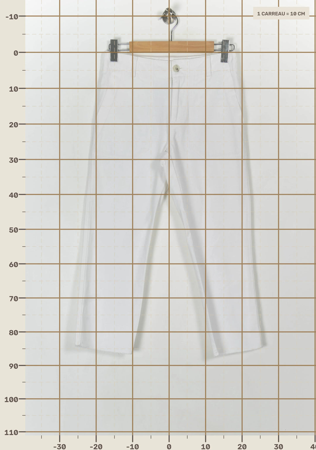 Jean Blanc - Taille S/36 de la marque Zadig&amp;Voltaire | PARAD37336 - Vendu par Paradigme - Image 4