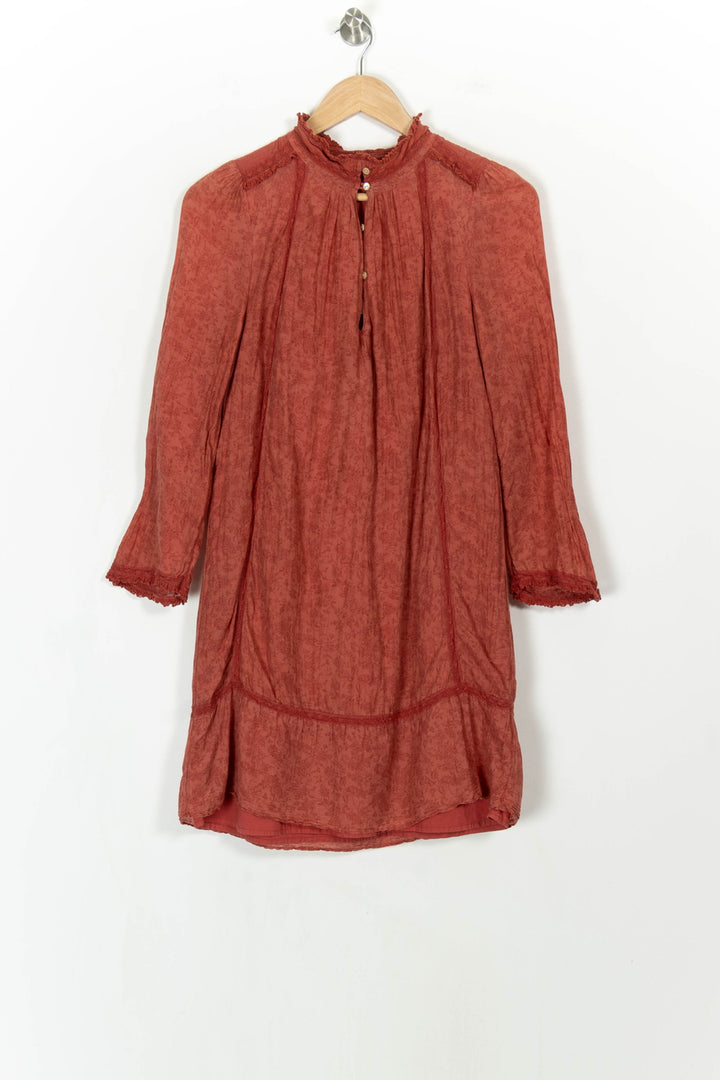 Robe Courte Orange - Taille L/40 de la marque One Step | PARAD37343 - Vendu par Paradigme - Image 2