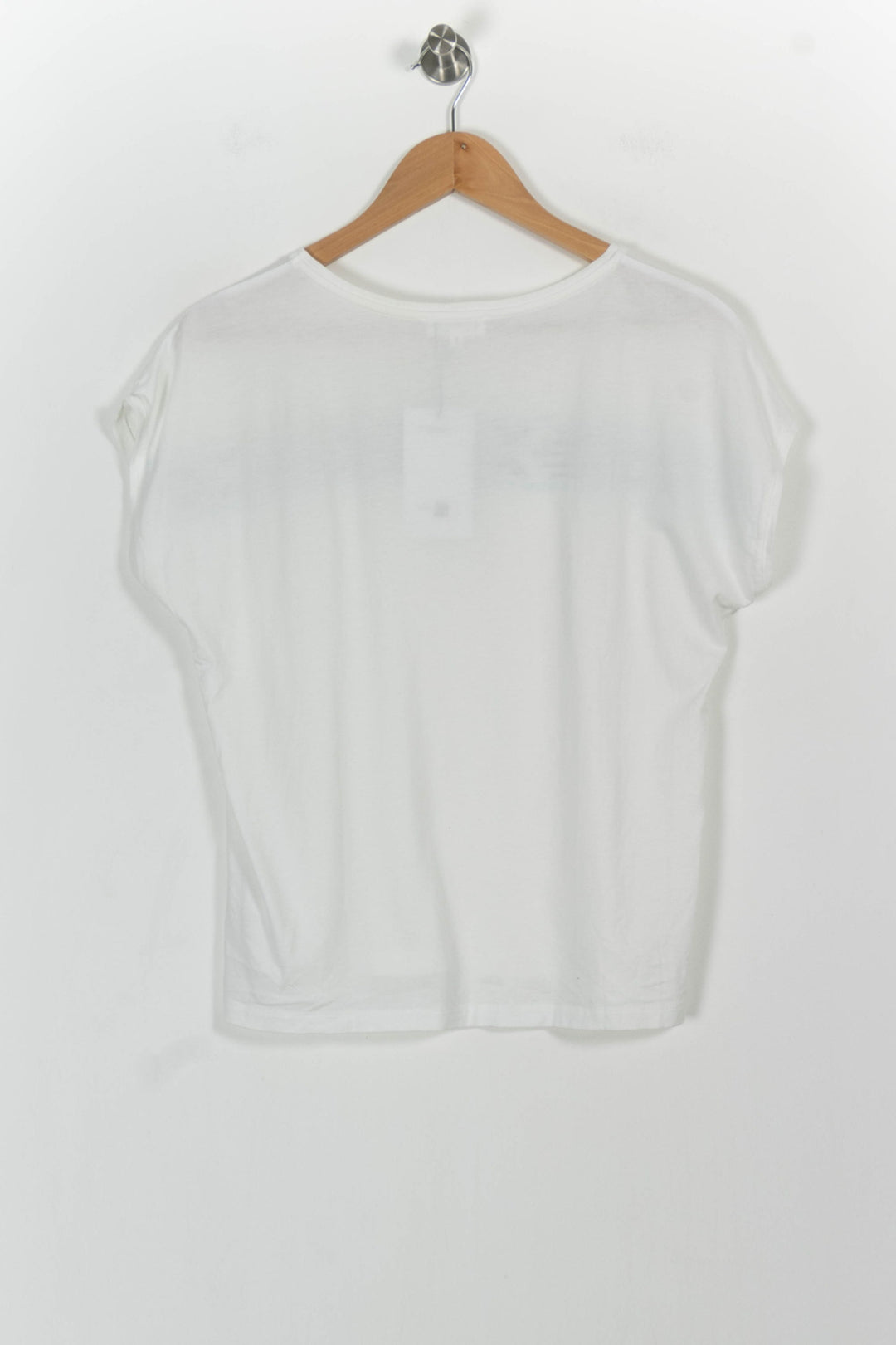 T-shirt Blanc et Bleu - Taille S/36 de la marque Caroll | PARAD37348 - Vendu par Paradigme - Image 4