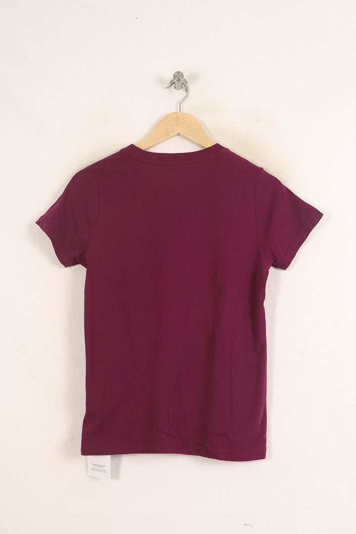 Tee-shirt Violet - Taille XS/34 de la marque Lee | PARAD37356 - Vendu par Paradigme - Image 4