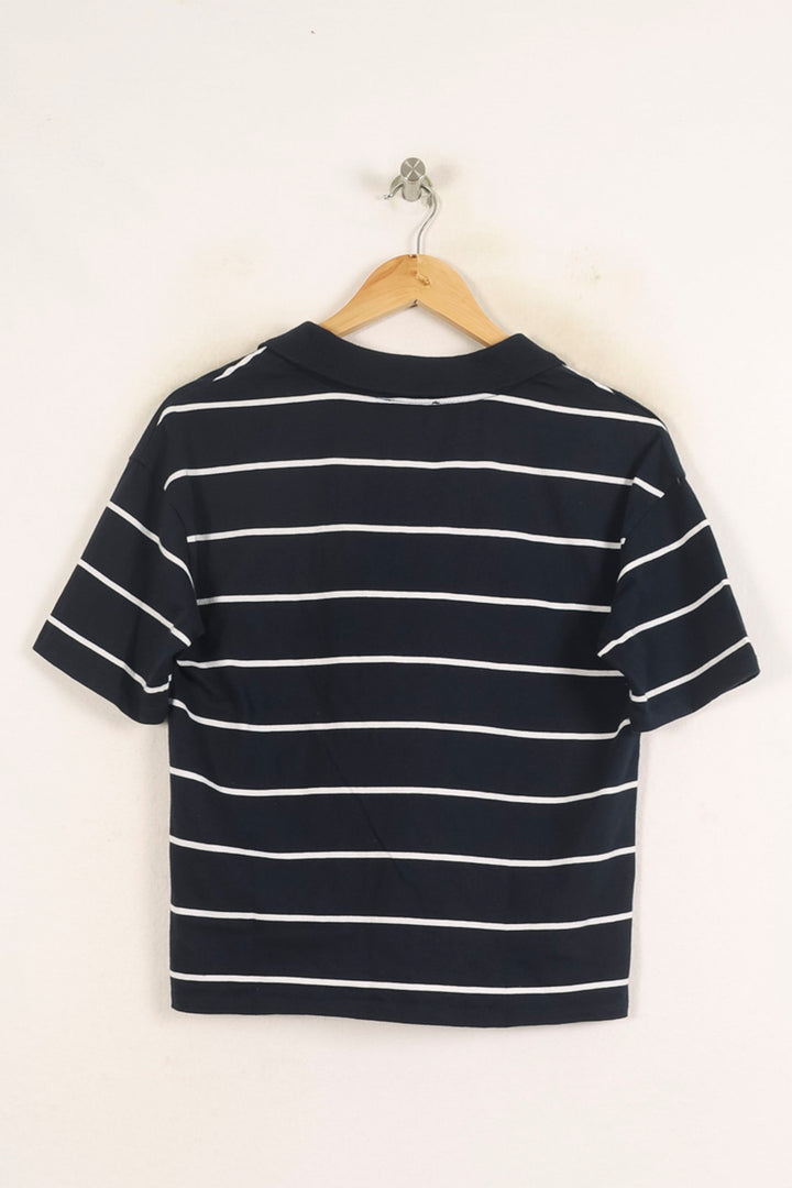 Polo Bleu et Blanc - Taille S/36 de la marque Caroll | PARAD37357 - Vendu par Paradigme - Image 4