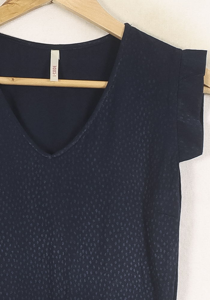 Robe Courte Bleue - Taille XS/34 de la marque I.Code | PARAD37365 - Vendu par Paradigme - Image 3
