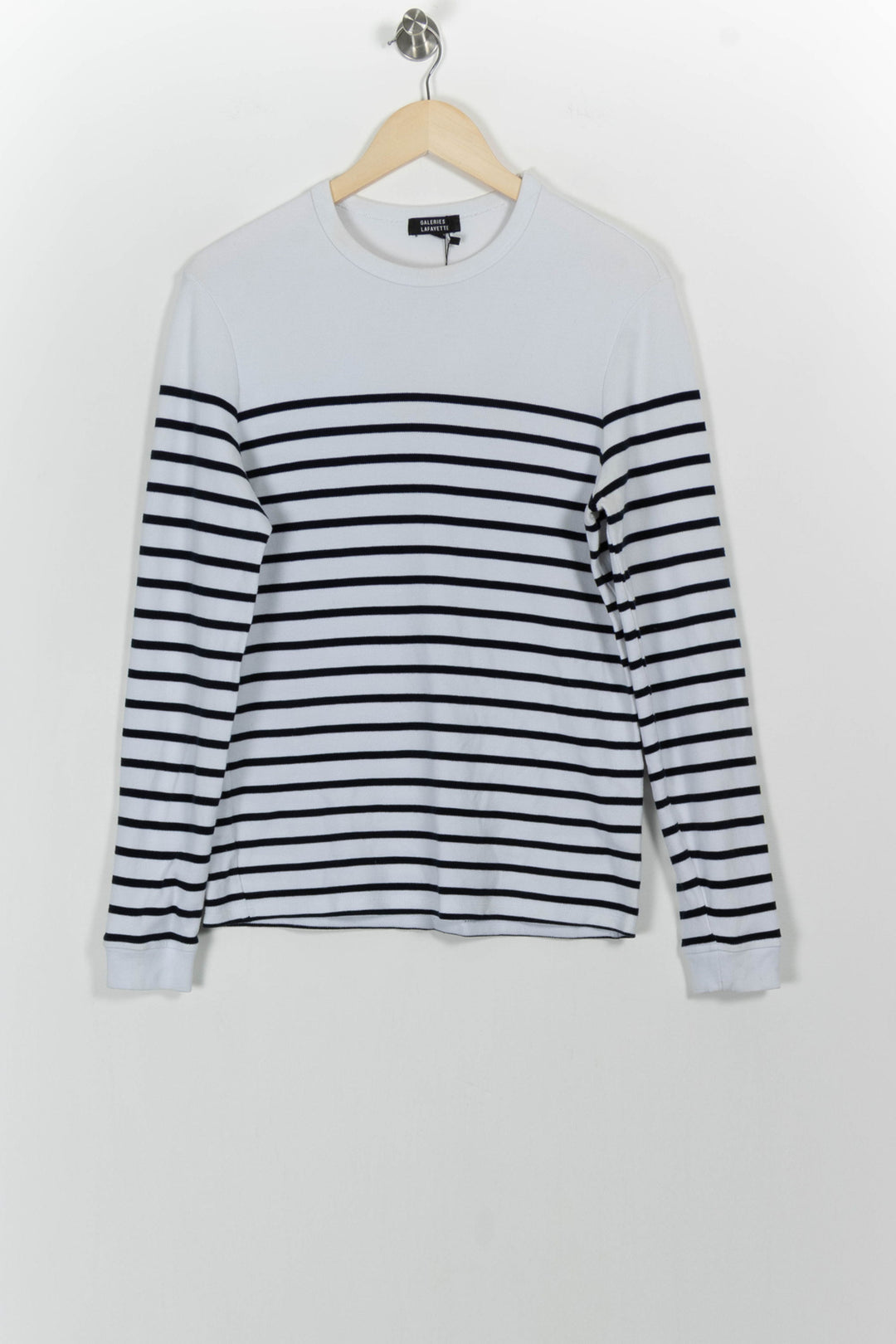 Marinière Blanche et Noire - Taille S/36 de la marque Galeries Lafayette | PARAD37369 - Vendu par Paradigme - Image 2