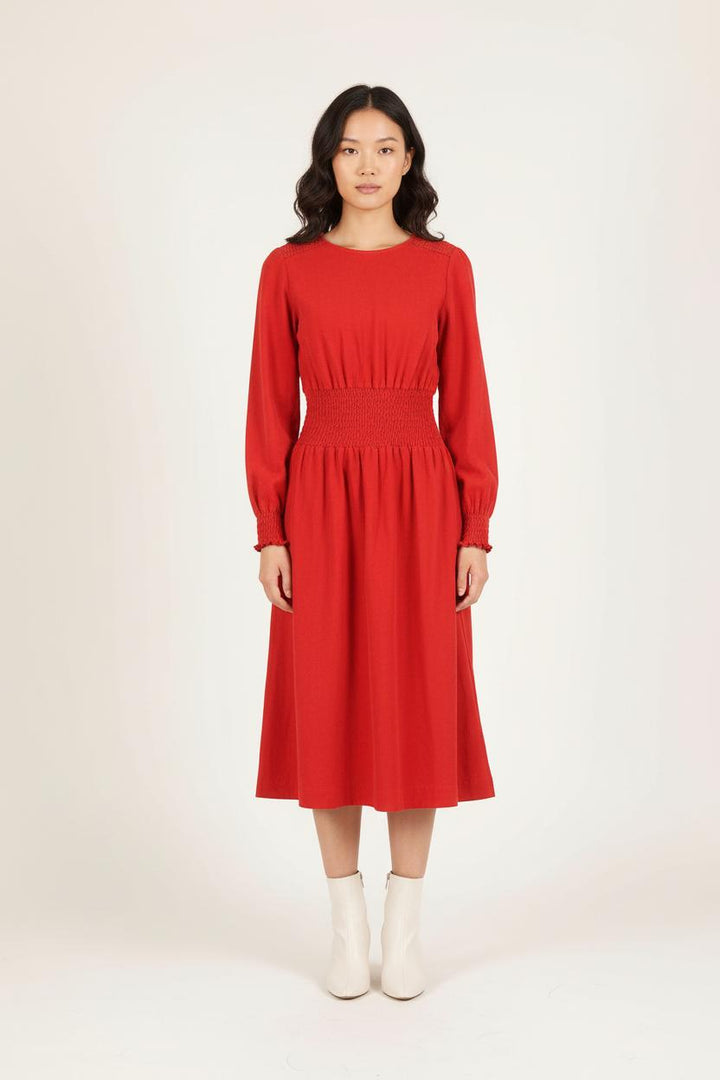 Robe Ajustée Rouge - Taille L/40 de la marque Maje | PARAD37371 - Vendu par Paradigme - Image 1
