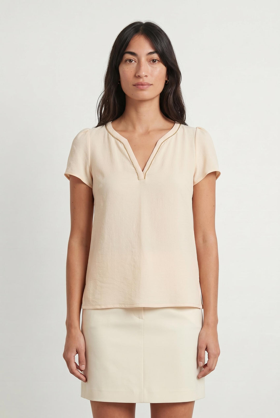 Blouse Beige - Taille S/36 de la marque Pablo | PARAD37392 - Vendu par Paradigme - Image 1