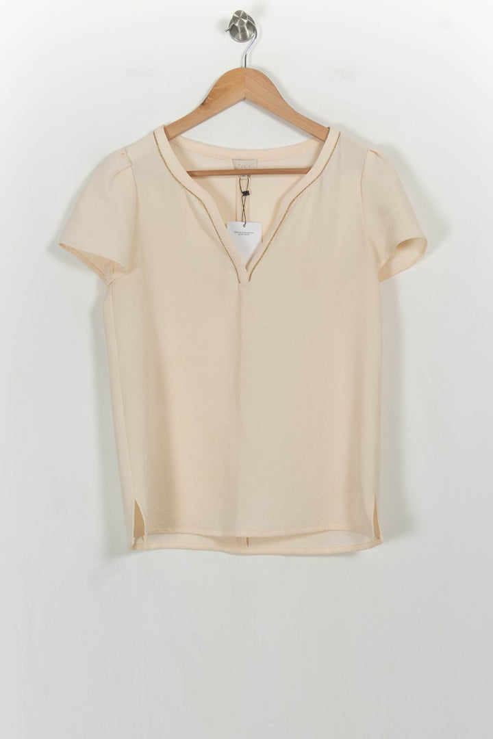 Blouse Beige - Taille S/36 de la marque Pablo | PARAD37392 - Vendu par Paradigme - Image 2