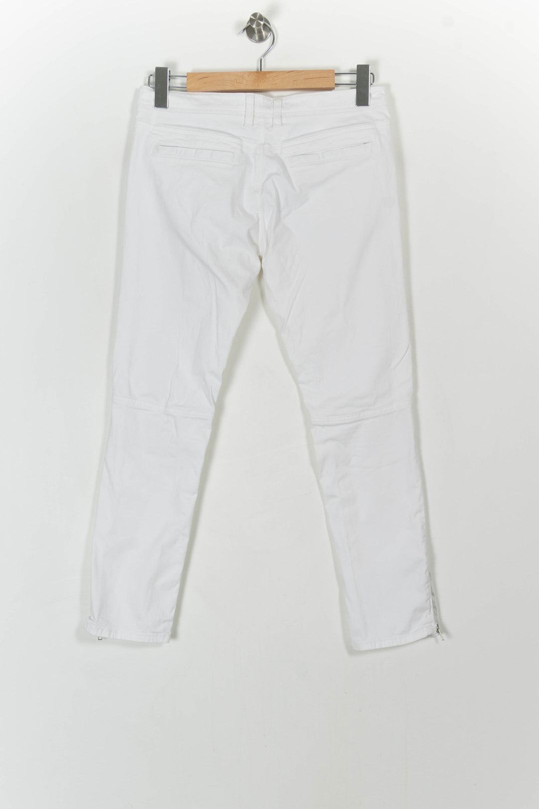 Pantalon Blanc - Taille M/38 de la marque Claudie Pierlot | PARAD37396 - Vendu par Paradigme - Image 4