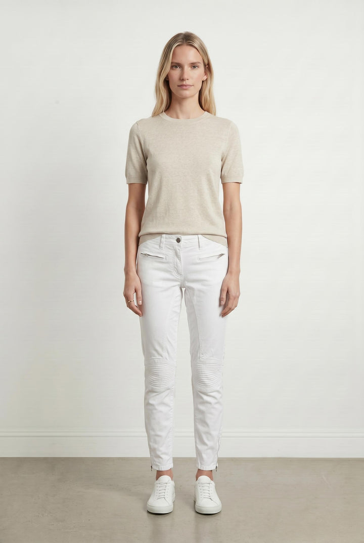 Pantalon Blanc - Taille M/38 de la marque Claudie Pierlot | PARAD37396 - Vendu par Paradigme - Image 1