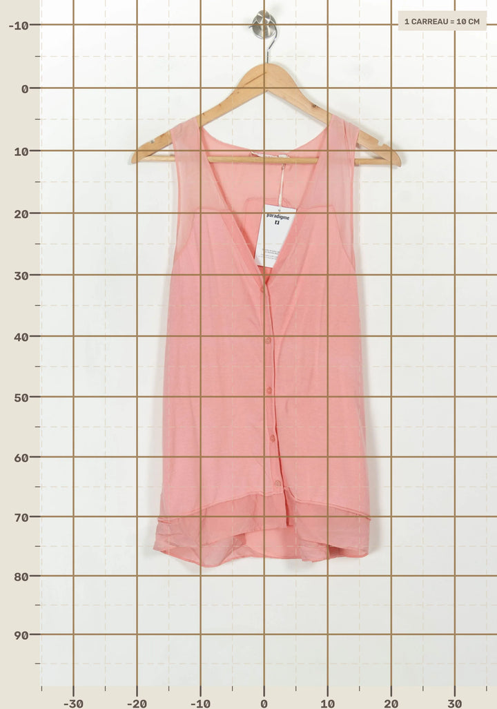 Gilet Rose - Taille M/38 de la marque Bérénice | PARAD37404 - Vendu par Paradigme - Image 4