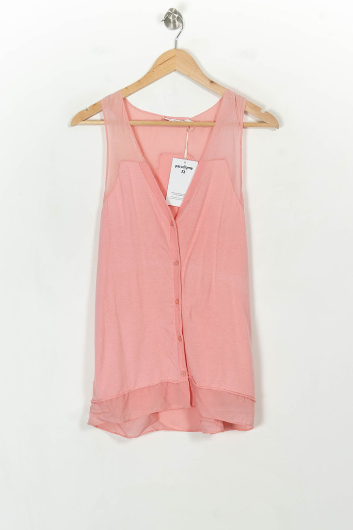 Gilet Rose - Taille M/38 de la marque Bérénice | PARAD37404 - Vendu par Paradigme - Image 2