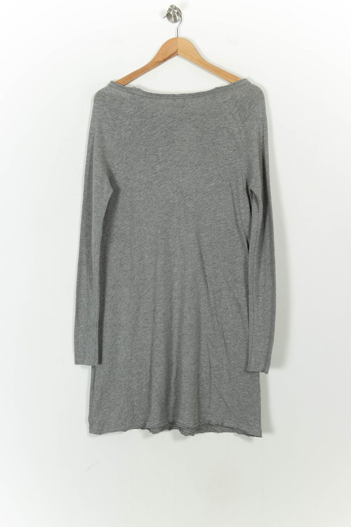 Robe Pull Grise - Taille S/36 de la marque American Vintage | PARAD37412 - Vendu par Paradigme - Image 4
