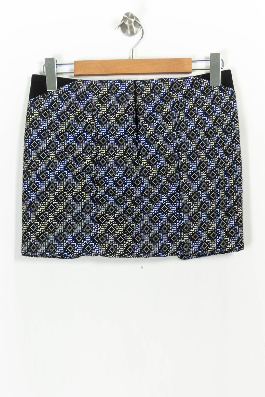 Jupe Droite Noire et Blanche - Taille XS/34 de la marque Maje | PARAD37417 - Vendu par Paradigme - Image 4