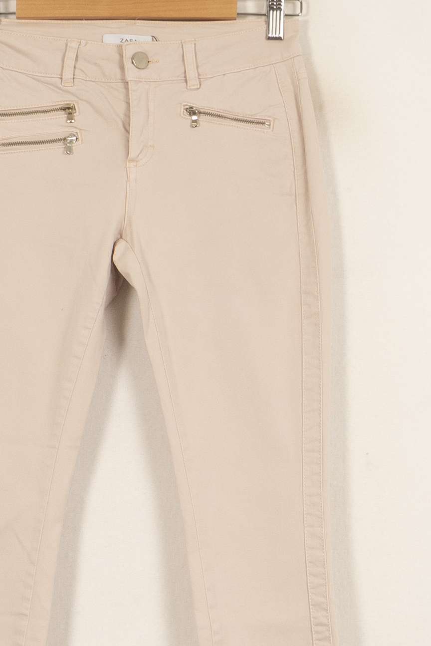Pantalon Beige - Taille S/36 de la marque ZAPA | PARAD37445 - Vendu par Paradigme - Image 8