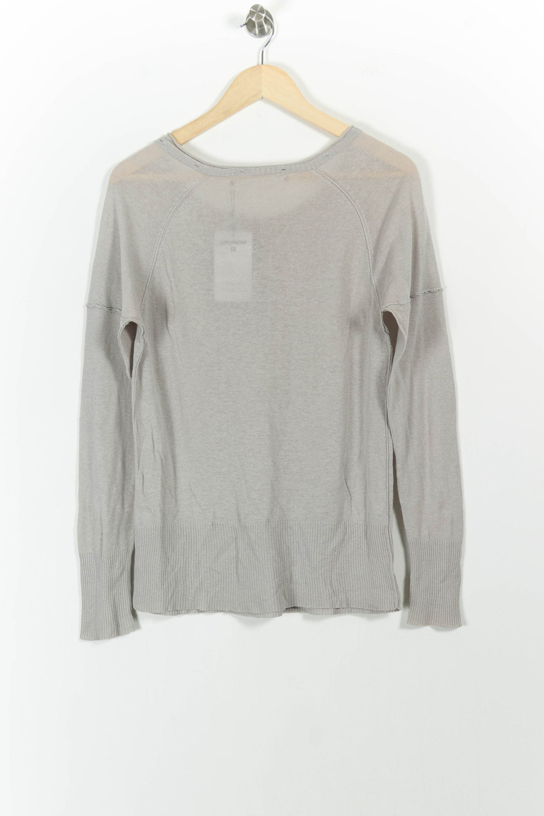 Pull gris - Taille M/38 de la marque IKKS | PARAD37451 - Vendu par Paradigme - Image 4