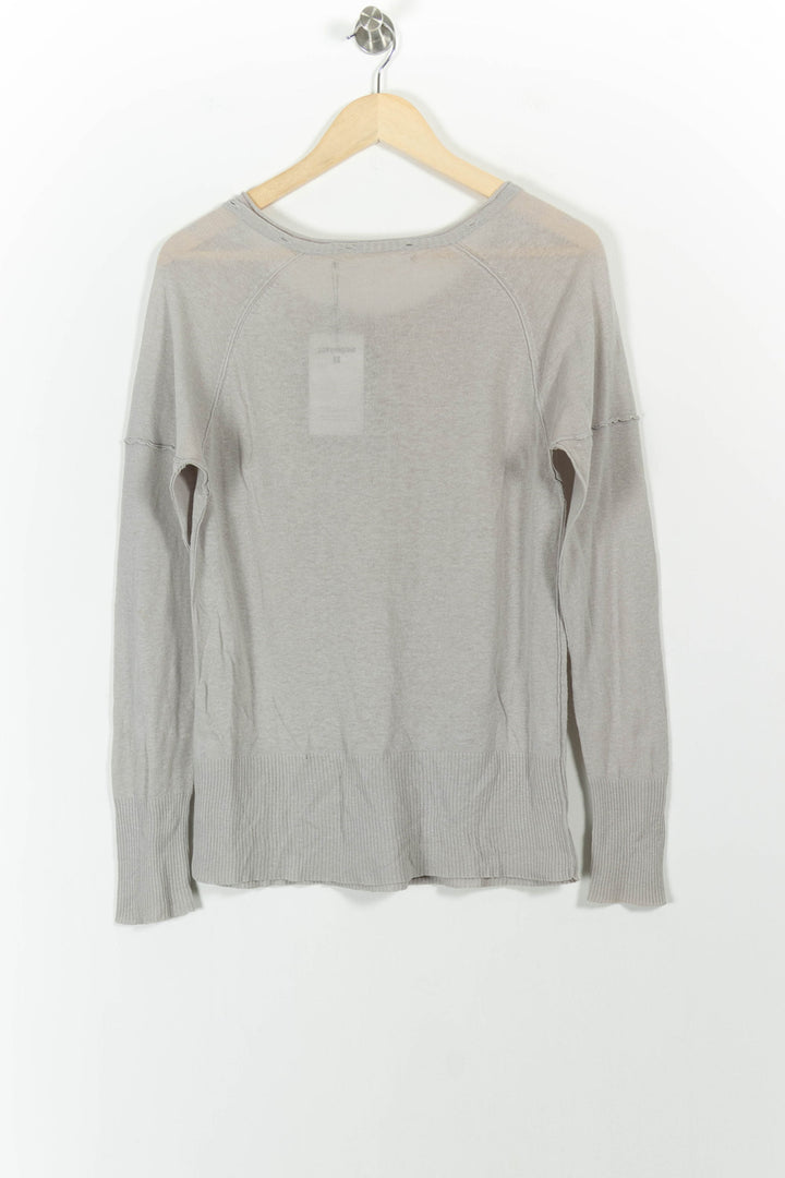 Pull gris - Taille M/38 de la marque IKKS | PARAD37451 - Vendu par Paradigme - Image 4