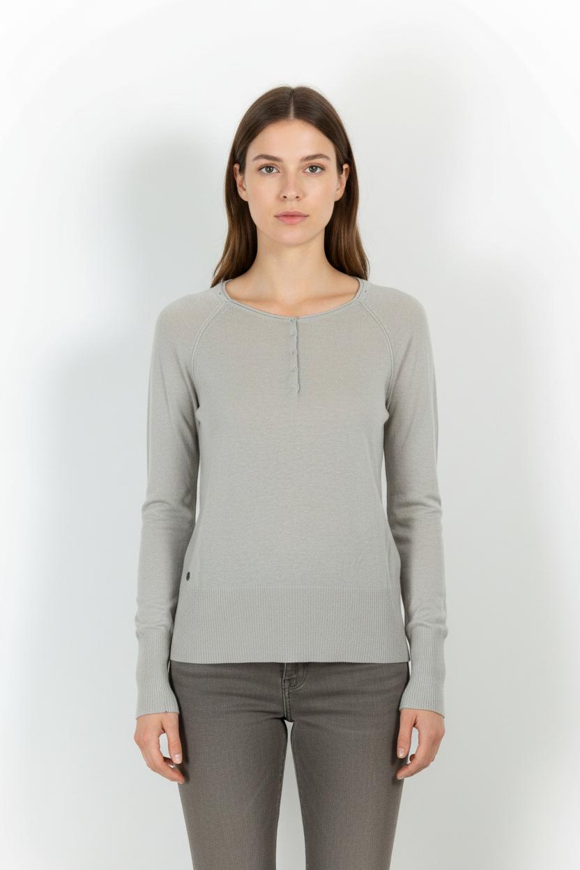Pull gris - Taille M/38 de la marque IKKS | PARAD37451 - Vendu par Paradigme - Image 1