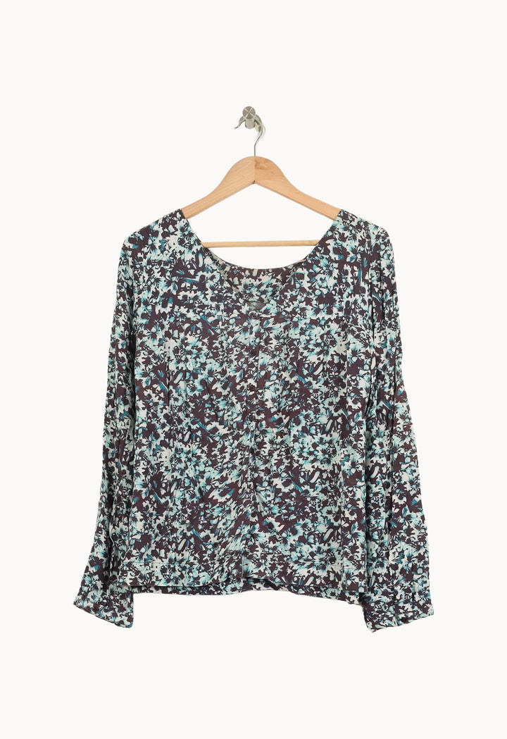 Blouse Bleue et Noire - Taille M/38 de la marque Stella Forest | PARAD37466 - Vendu par Paradigme - Image 4